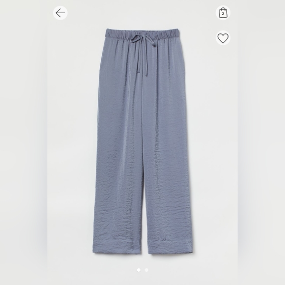 H&M Satin Nightshirt and Pyjama - Picture 3 of 4